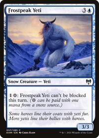 Frostpeak Yeti (Kaldheim)