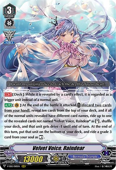 Velvet Voice, Raindear