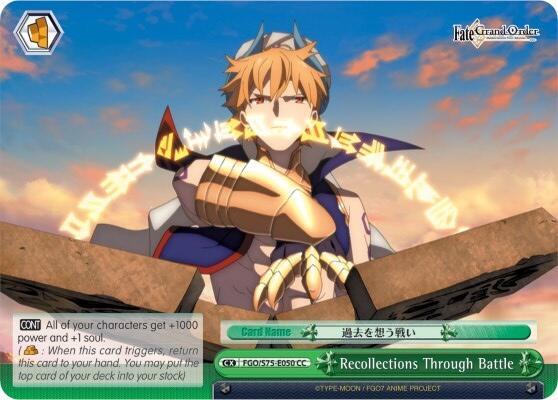 Recollections Through Battle