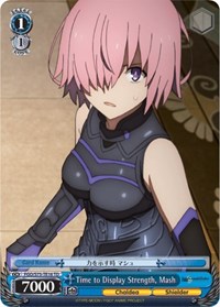 Time to Display Strength, Mash