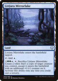 Littjara Mirrorlake - Kaldheim - Magic: The Gathering card
