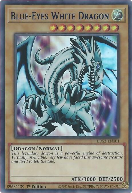 Blue-Eyes White Dragon (Blue) - Legendary Duelists: Season 2