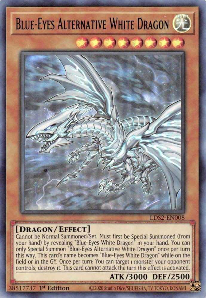 Blue-Eyes Alternative White Dragon