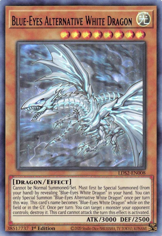 Blue-Eyes Alternative White Dragon