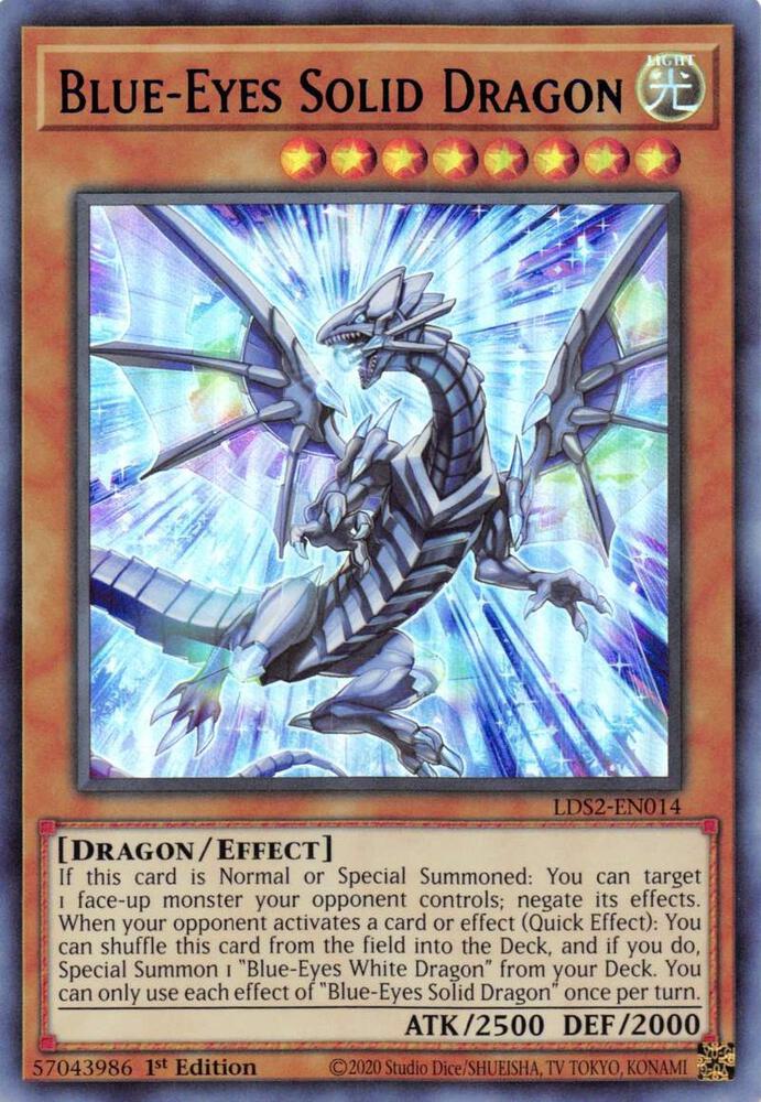 Blue-Eyes Solid Dragon