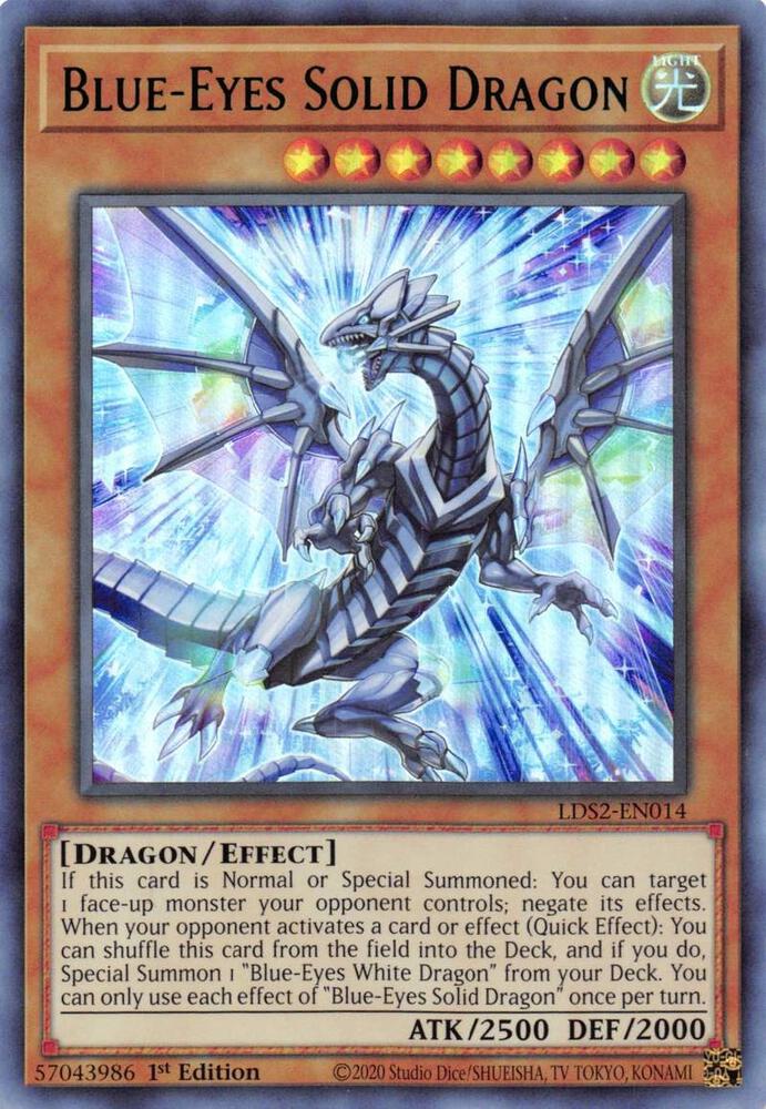 Blue-Eyes Solid Dragon