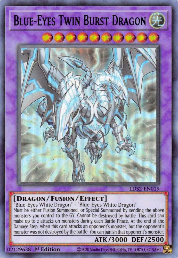 Blue-Eyes Twin Burst Dragon