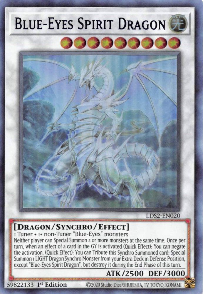 Blue-Eyes Spirit Dragon
