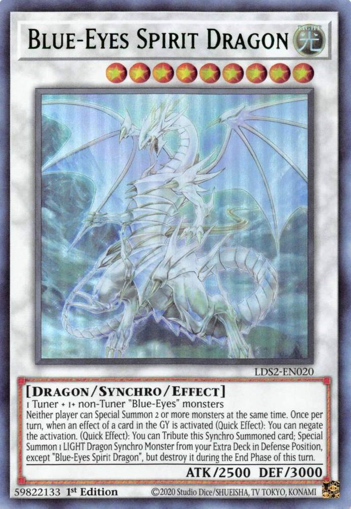 Blue-Eyes Spirit Dragon