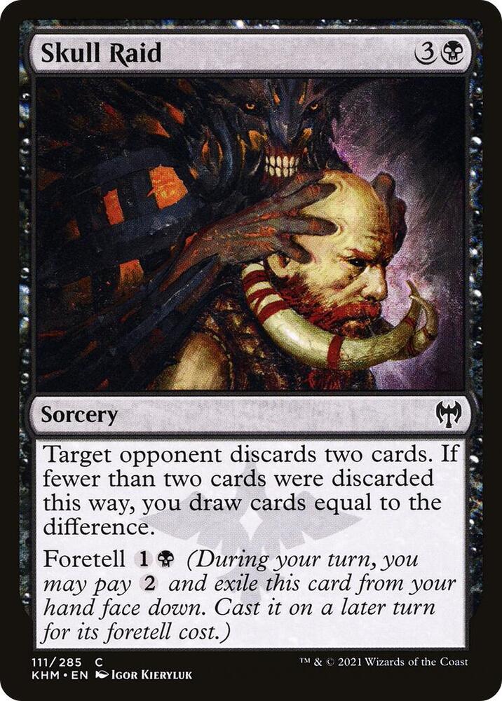 Skull Raid - Kaldheim - Magic: The Gathering Skull Raid - Kaldheim - Magic: The Gathering