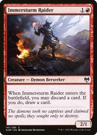 Immersturm Raider - Kaldheim - Magic: The Gathering card