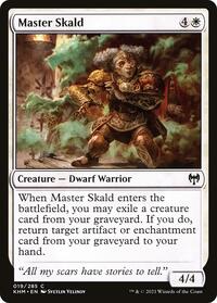 Master Skald - Kaldheim - Magic: The Gathering card