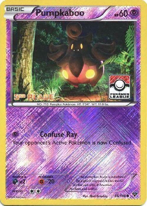Pumpkaboo - 56/146 (Pokemon League) [3rd Place] 056/146 from League & Championship Cards