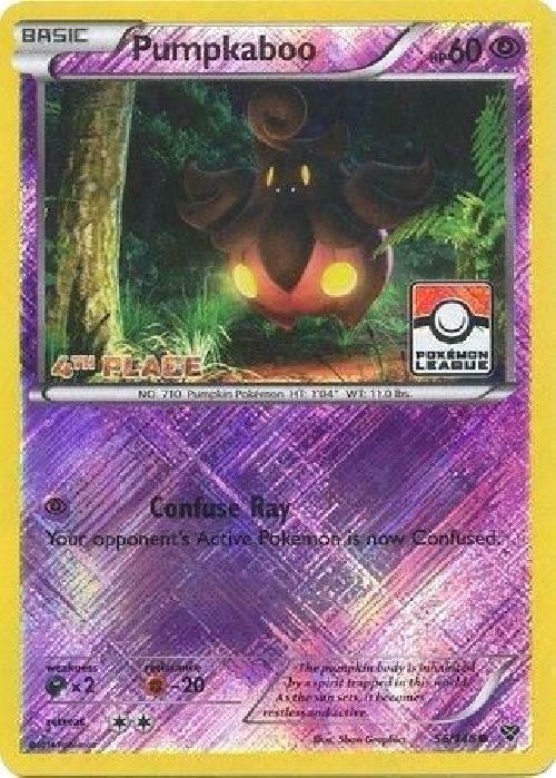 Pumpkaboo - 56/146 (Pokemon League) [4th Place] 056/146 from League & Championship Cards