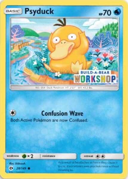 Psyduck - 28/149 (Build-A-Bear Workshop Exclusive)