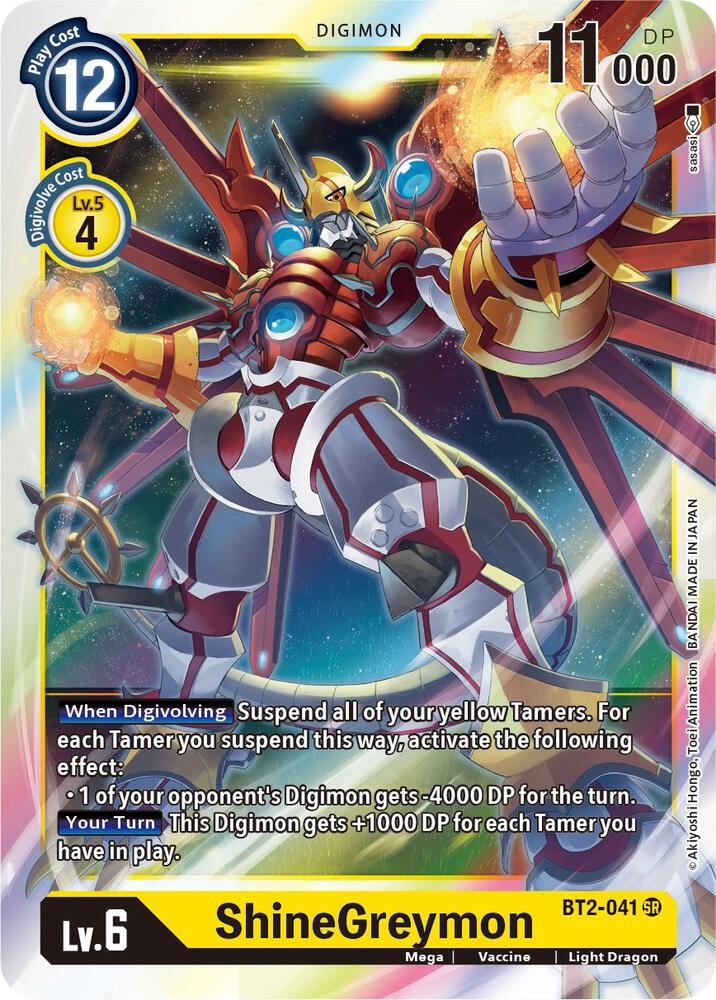 ShineGreymon - Release Special Booster 1.5 - Digimon Card Game