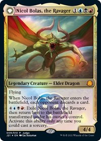 Nicol Bolas, the Ravager // Nicol Bolas, the Arisen (Foil)