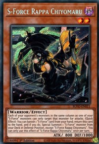S-Force Justify BLVO-EN048 Ultra Rare 1st NM Yugioh