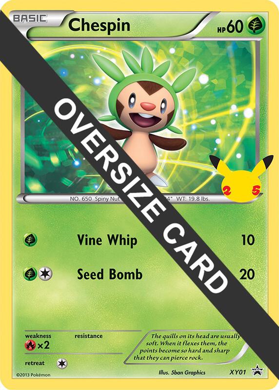 Chespin XY01 from First Partner Pack