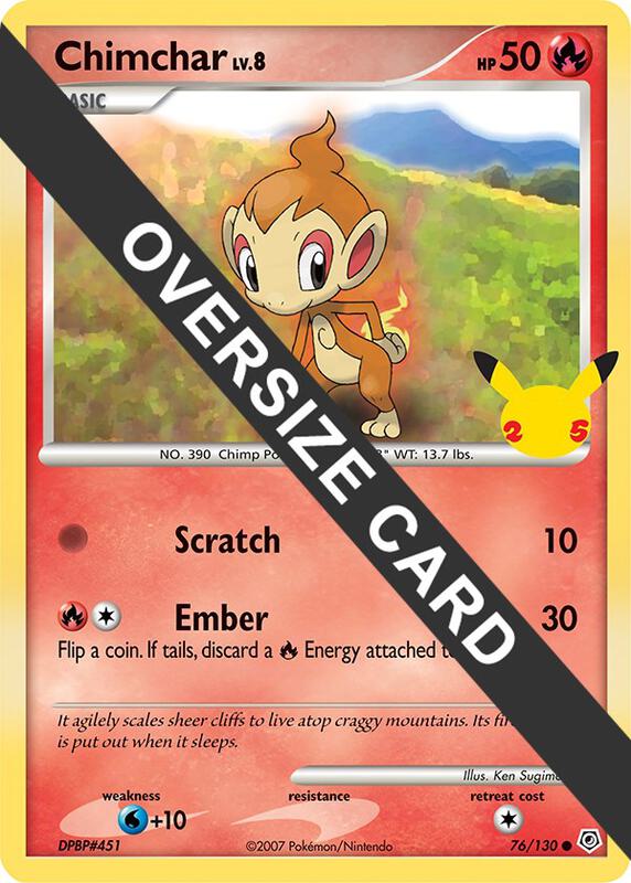 Chimchar 076/130 from First Partner Pack