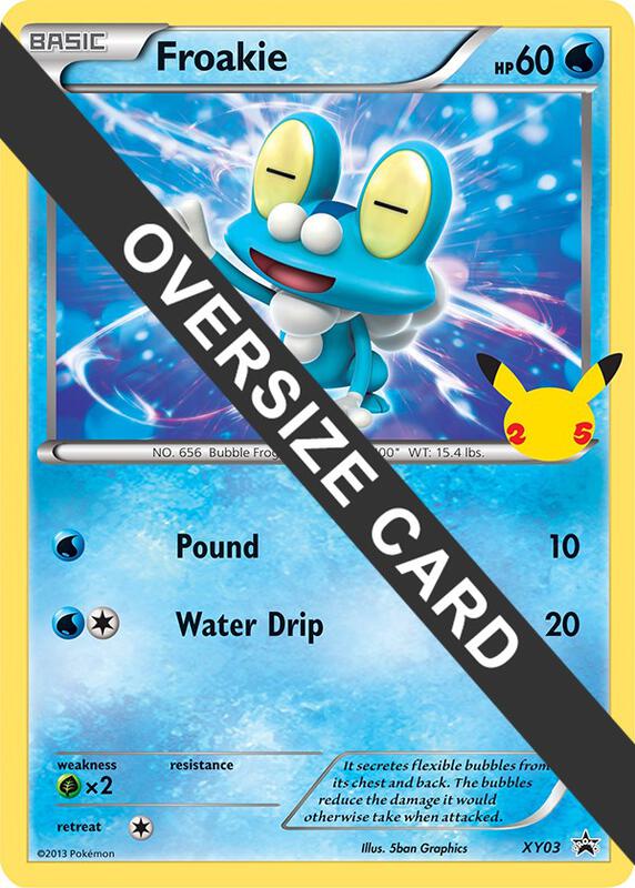 Froakie XY03 from First Partner Pack