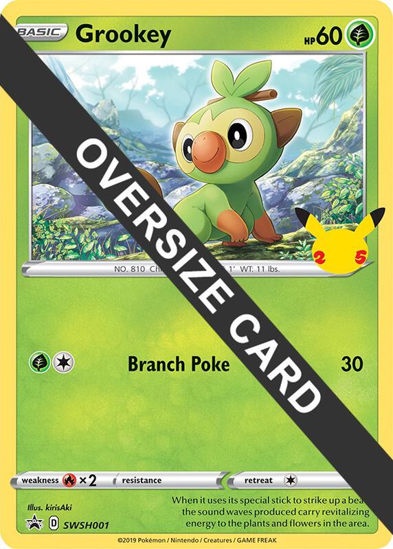 Grookey SWSH001 from First Partner Pack