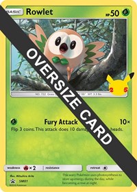 Rowlet, Pokemon, First Partner Pack