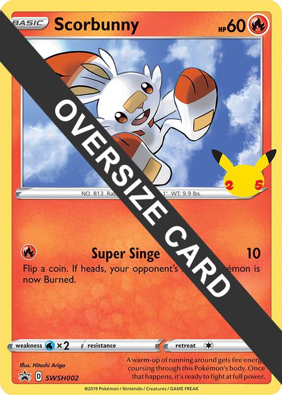 Scorbunny SWSH002 from First Partner Pack