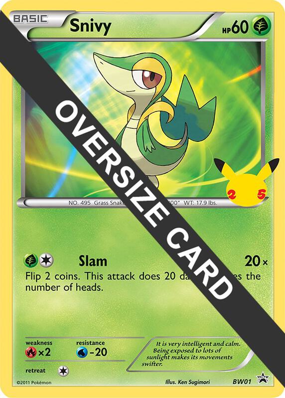 Snivy BW01 from First Partner Pack