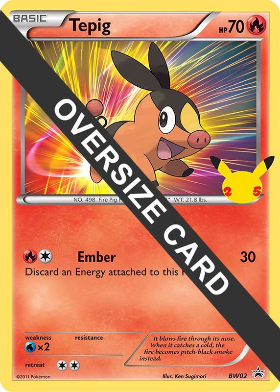 Tepig BW02 from First Partner Pack