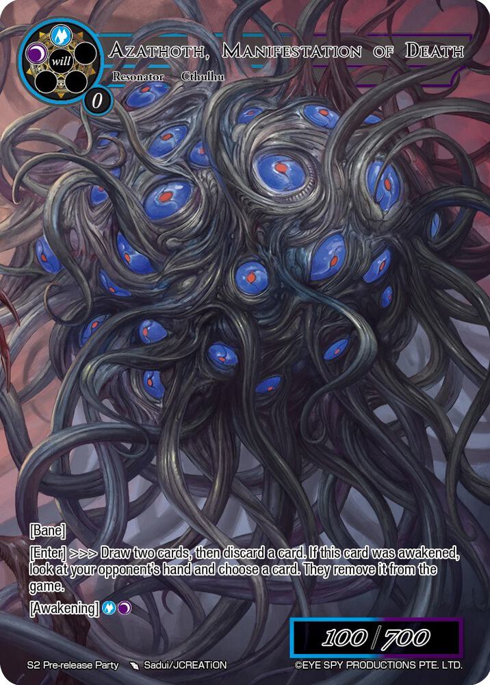 Azathoth, Manifestation of Death