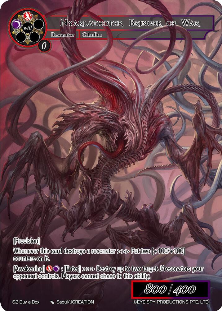Nyarlathotep, Bringer of War - Promo Cards - Force of Will
