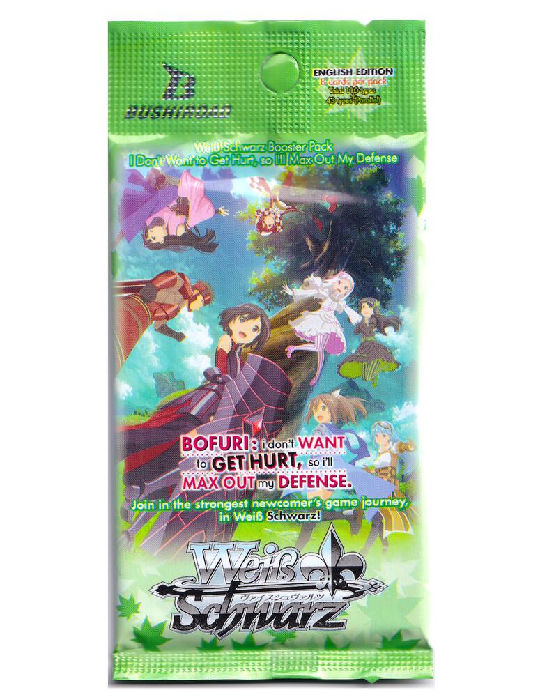 bofuri booster box Weiss Schwarz Japanese "Genjitsu no Yohane -SUNSHINE in the MIRROR-" / Case a great shielder with a playstyle so vastly different from others that makes for one truly unique character BOFURI: I Don't Want to