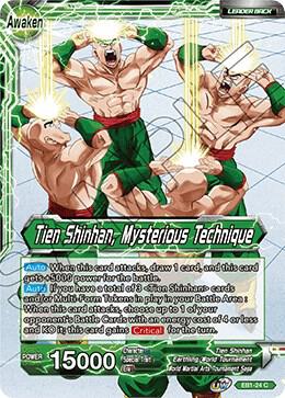 Tien Shinhan // Tien Shinhan, Mysterious Technique