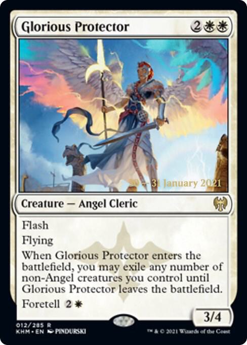 Glorious Protector #12s — Kaldheim Promos
