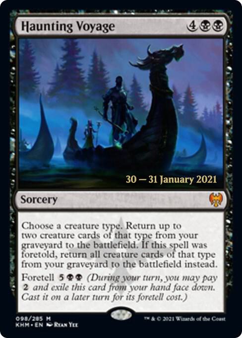 Haunting Voyage #98s — Kaldheim Promos