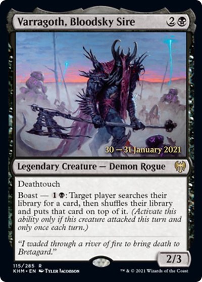 Varragoth Bloodsky Sire