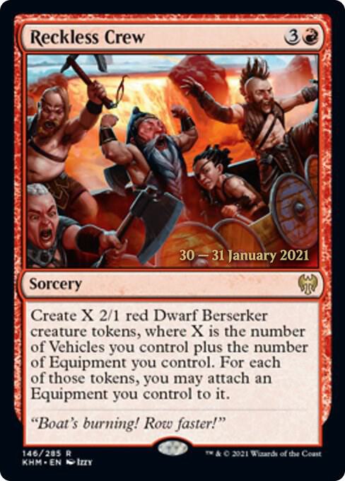 Reckless Crew #146s — Kaldheim Promos