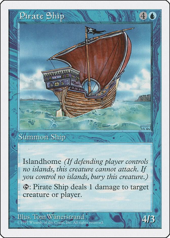 Pirate Ship - Fifth Edition - Magic: The Gathering - TCGplayer.com
