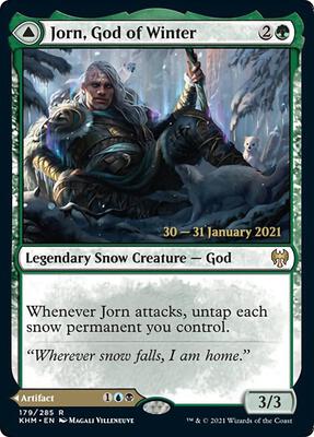 Jorn, God of Winter #179 – Prerelease Cards (Rare)