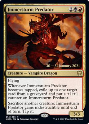 Immersturm Predator #214 – Prerelease Cards (Rare)