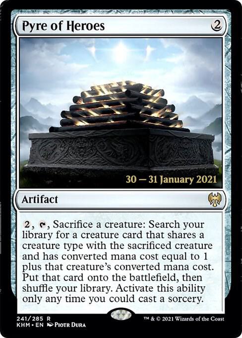 Pyre of Heroes #241s — Kaldheim Promos