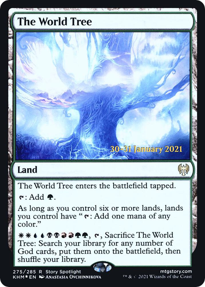 The World Tree 275 card