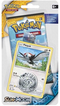 Sun & Moon Single Blister Pack [Pikipek] from SM Base Set Pokemon card image
