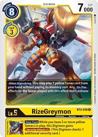 RizeGreymon (Release Special Booster 1.5)