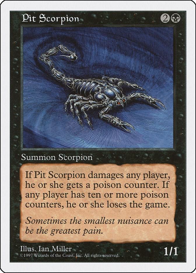 A. Miller SPIRIT 魂　スピリット トークン アーロン ミラー氏 Pit Scorpion - Fifth Edition - Magic: The Gathering - TCGplayer.com
