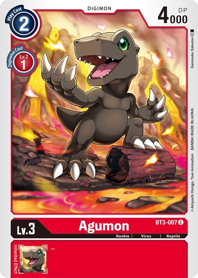 Agumon BT3 007