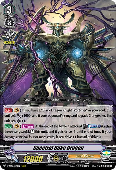 Spectral Duke Dragon V-SS07: Clan Selection Plus