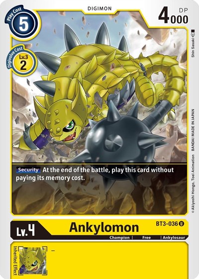 Ankylomon (Release Special Booster 1.5)