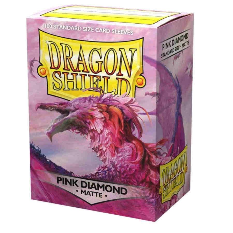 Dragon Shield Matte Sleeves - Pink Diamond (100-Pack) - Dragon Shield Card Sleeves - Card Sleeves - TCGplayer.com Dragon Shield Matte Sleeves - Pink Diamond (100-Pack) - Dragon Shield Card Sleeves - Card Sleeves - TCGplayer.com